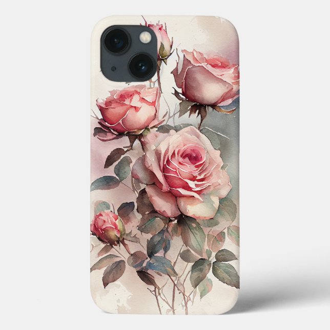 Rose Case-Mate iPhone Hülle (Rückseite)