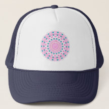 ROSE casquette kaleidoscope RMDESIGNFLO55