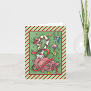 ROSE CHAUDE PÈRE NOËL FLAMANT ROSE NOËL CARTE DE R