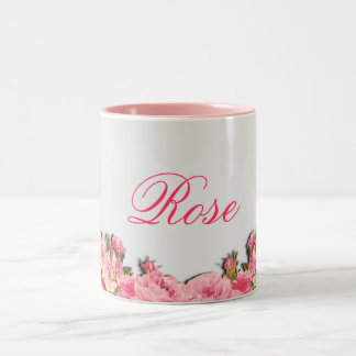 Rose Coffe Tasse