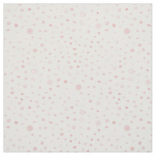 Rose Confetti Wasserfarben Dots Fabric Stoff