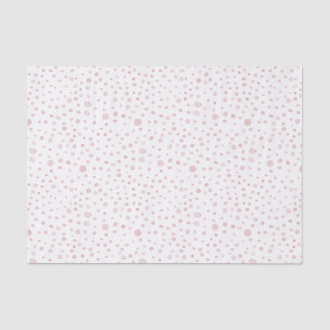 Rose Confetti Wasserfarbtafelpapier Seidenpapier (Vorderseite)