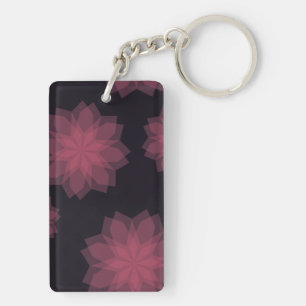 Rose, cool, tendance, abstraction de fleurs modern