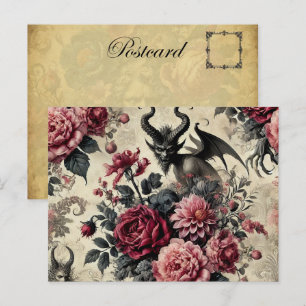 🔥 Rose Crematory - Gotik Viktorianisch Feiertagspostkarte