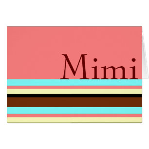 Rose crème du brun bleu de Mimi