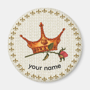 Rose Crown-Magnet Magnet