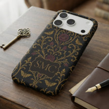 Rose Damask Académie Sombre
