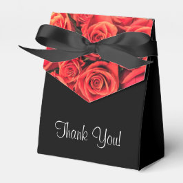 Rose Dankeschön Tent Gunst Box Geschenkschachtel
