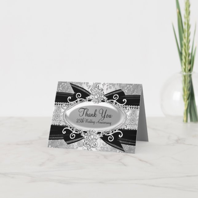 Rose d'Argent & Jewel 25e Anniversaire Merci (Devant)