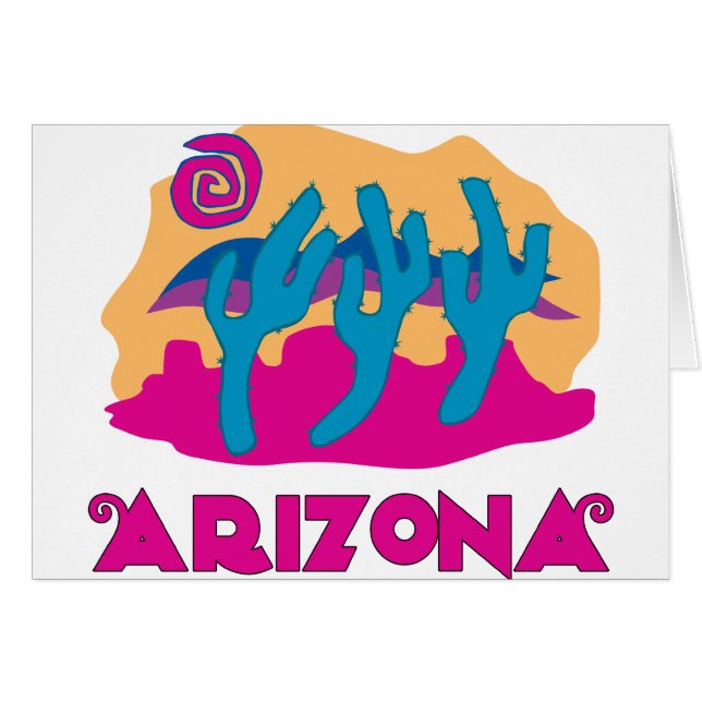 Rose de désert de l'Arizona (Devant horizontal)