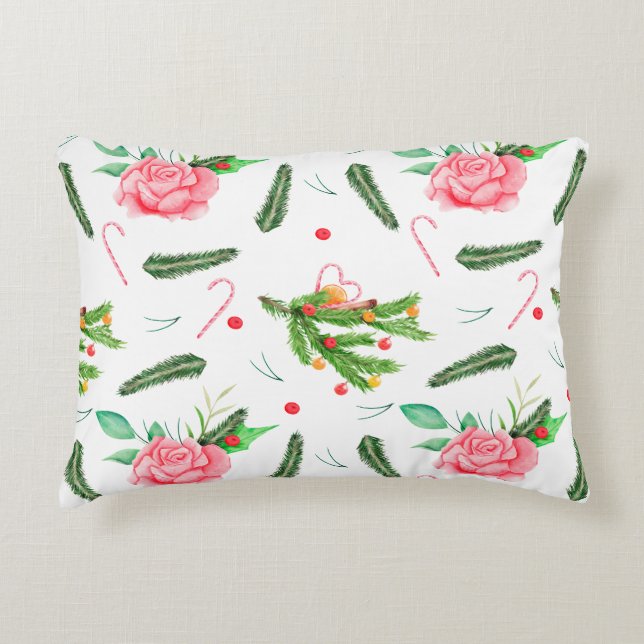 Rose de Noël Coussin (Devant)