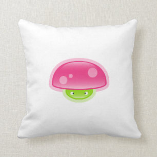 Rose de Squishies et coussin détrempé bleu