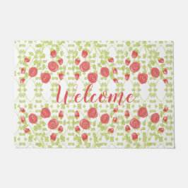 Rose Dekorativ Fußmatte