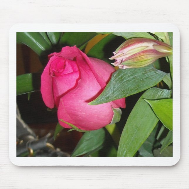 Rose der Braut Mousepad (Vorne)