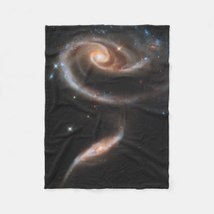 Rose der Galaxien Fleecedecke