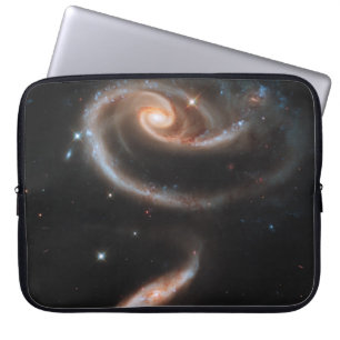 Rose der Galaxien Laptopschutzhülle