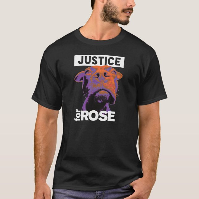 Rose der Gerechtigkeits-4 T-Shirt (Vorderseite)