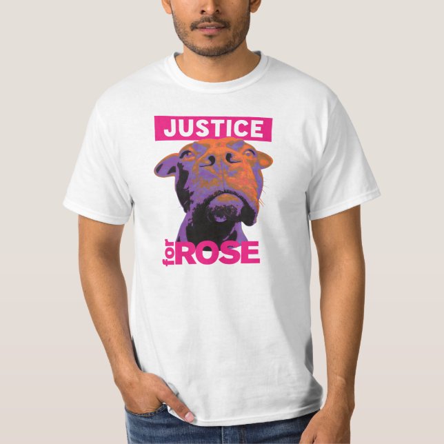 Rose der Gerechtigkeits-4 T-Shirt (Vorderseite)
