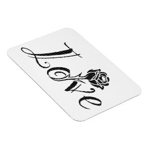 Rose der Liebe Magnet