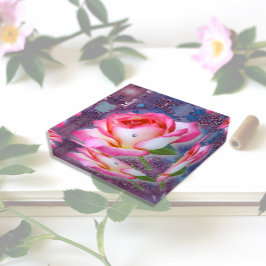Rose der Mama Paperweight Briefbeschwerer
