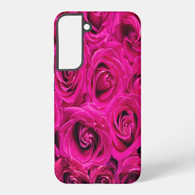 Rose der rosa Blume Samsung Galaxy Hülle (Rückseite)