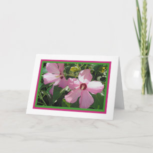 Rose der Sharon Note Card Karte