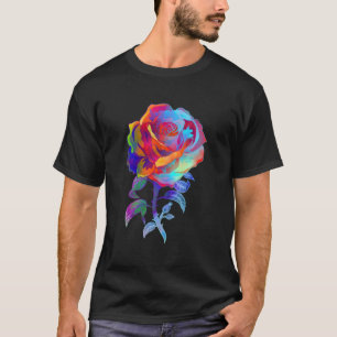 Rose der Wasserfarben - Gärtner Botanist Fl T-Shirt
