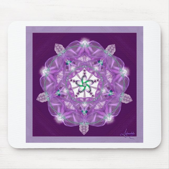 Rose der Zitadelle Mousepad (Vorne)