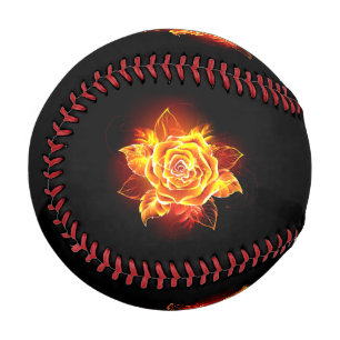 Rose des blühenden Feuers Baseball