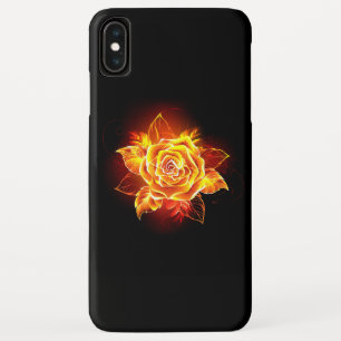 Rose des blühenden Feuers Case-Mate iPhone Hülle
