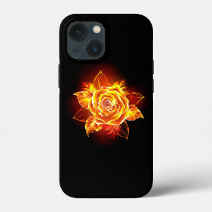 Rose des blühenden Feuers Case-Mate iPhone Hülle