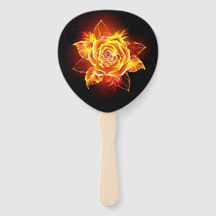 Rose des blühenden Feuers Fächer