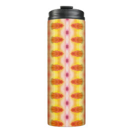 Rose des Friedens Ikat 5 Thermosbecher