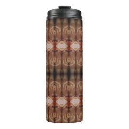 Rose des Friedens Ikat 6 Thermosbecher