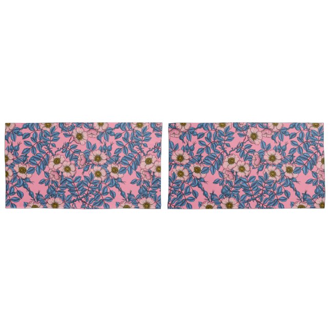 Rose des Hundes Kissenbezug (Vorderseite-Set)