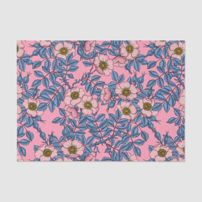 Rose des Hundes Seidenpapier (Vorderseite)