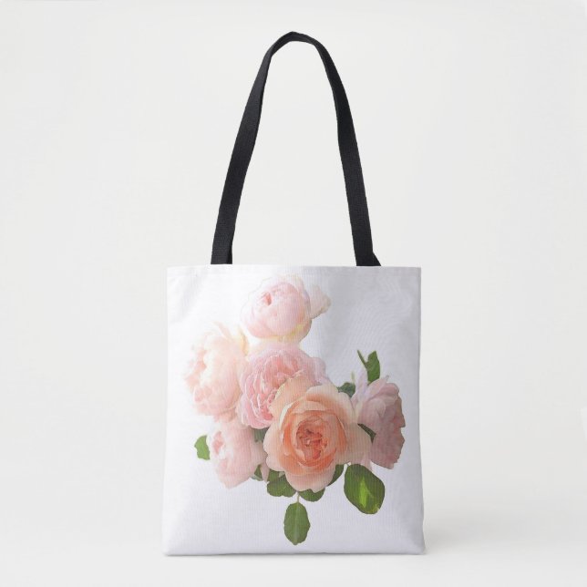 Rose Design Custom Modern Elegant Template Tasche (Vorderseite)