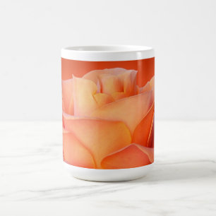 Rose Design Kaffeemaschine Tasse