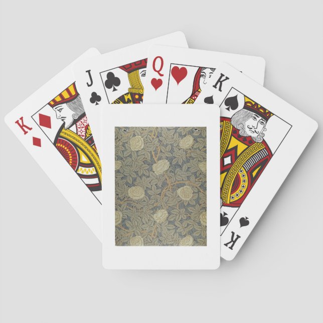 'Rose' Design Spielkarten (Rückseite)