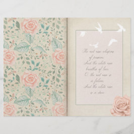 Rose & Dove Scrapbook Ephemera
