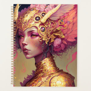 Rose Dragon femme Imaginaire Art