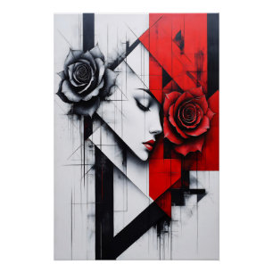 Rose Dualität Poster