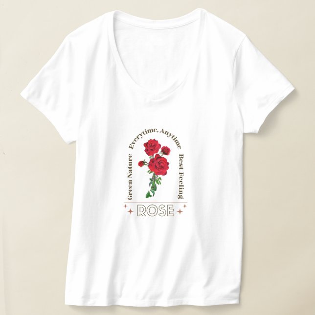 Rose Elegance T-Shirt (Ablage )