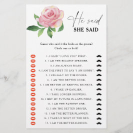 Rose - Er sagte, sie sagte Brautparty