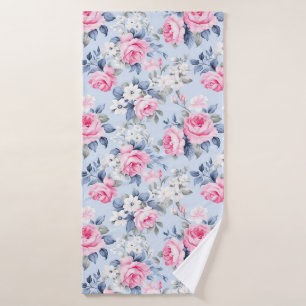 Rose esthétique roses fleurs blanches motif