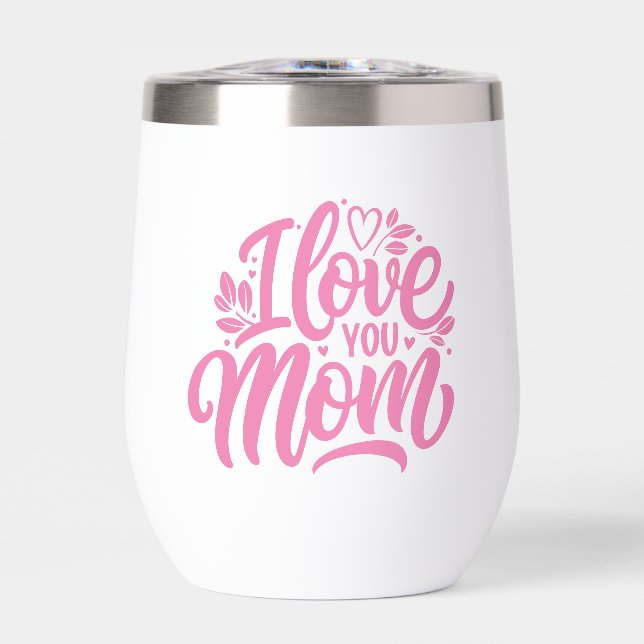 Rose Et Blanc Je T'Aime Maman (Avant)