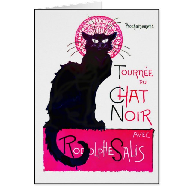 Rose et noir de chat de Deco (Devant)