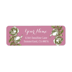Rose Ettieren von weißen Golds Rosa, benutzerdefin