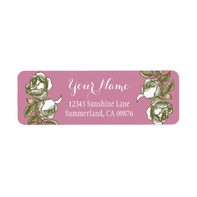 Rose Ettieren von weißen Golds Rosa, benutzerdefin (Vorne)