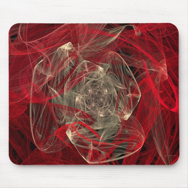 Rose ewiges Mousepad (Vorne)